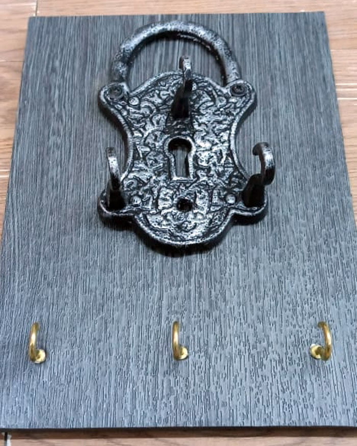 Pad Lock Key Holder 6 Hook