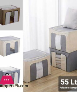 Portable Non Woven Cotton Quilt Storage Bag Cloth Container Organizer Box