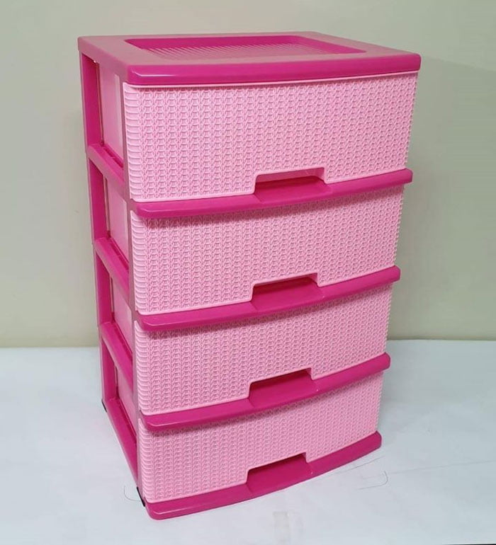 Portable Storage 3 Drawer 12.5 X15 X18.5 Inch