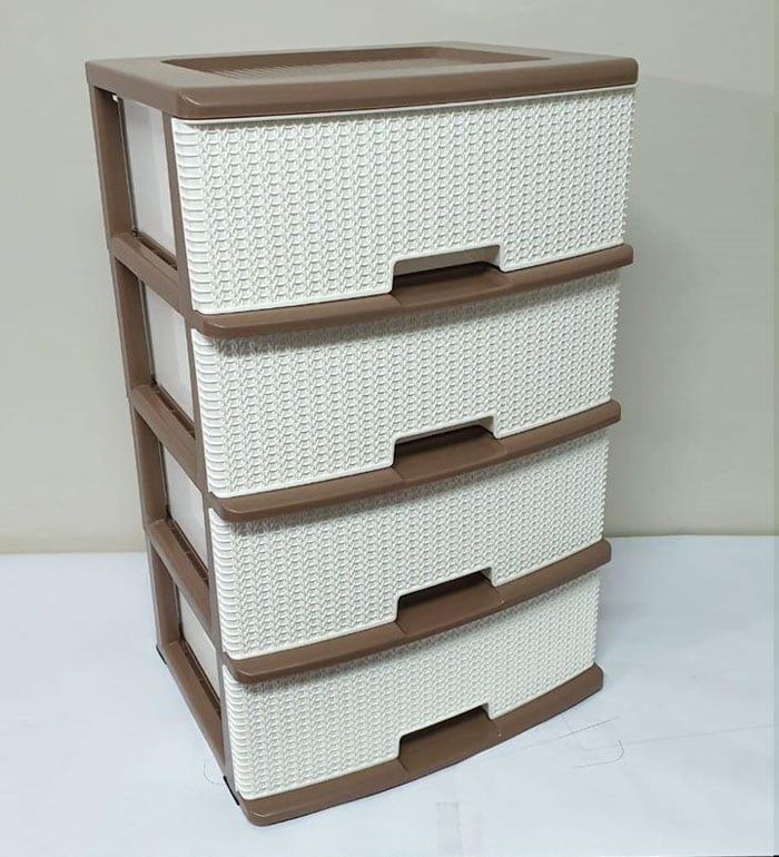 Portable Storage 3 Drawer 12.5 X15 X18.5 Inch