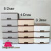 Portable Storage 3 Drawer 12.5 X15 X18.5 Inch