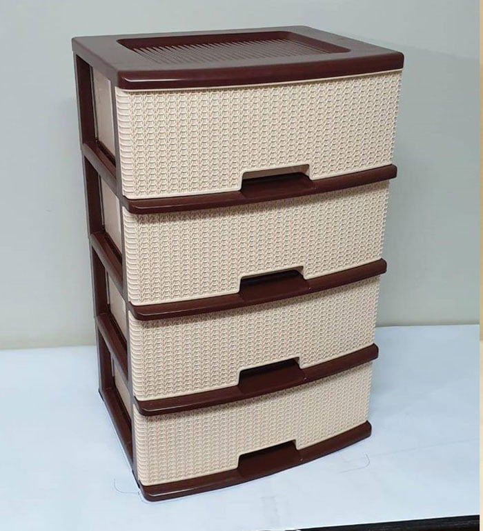 Portable Storage 3 Drawer 12.5 X15 X18.5 Inch