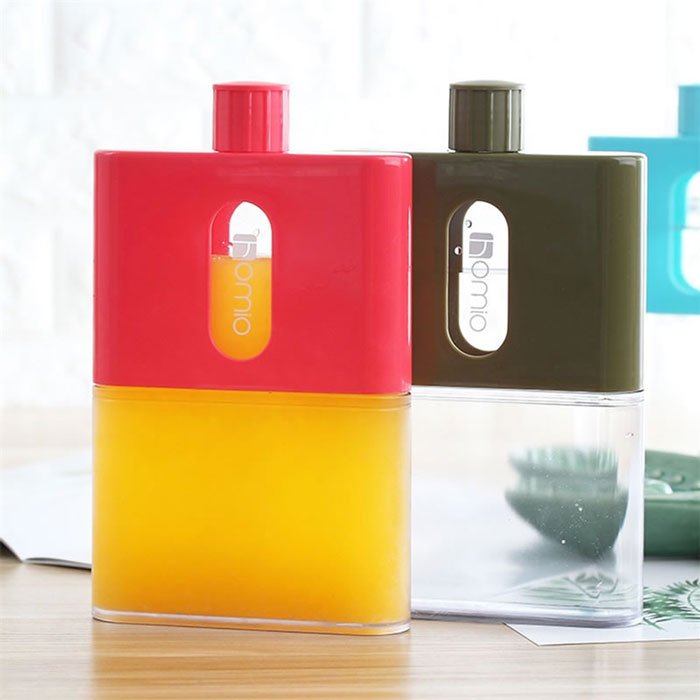 Portable Size Outdoor Water Bottle Creative Plastic Travel Bottle 530Ml