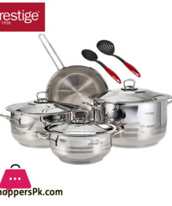 Prestige Stainless Steel Cookware 9Pcs Set - 7001
