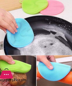 Silicone Sponge and Scrubber Sponge for Dishes & Cleaninga 1 Pcs