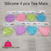 Silicone Tea Mat Set Of 4
