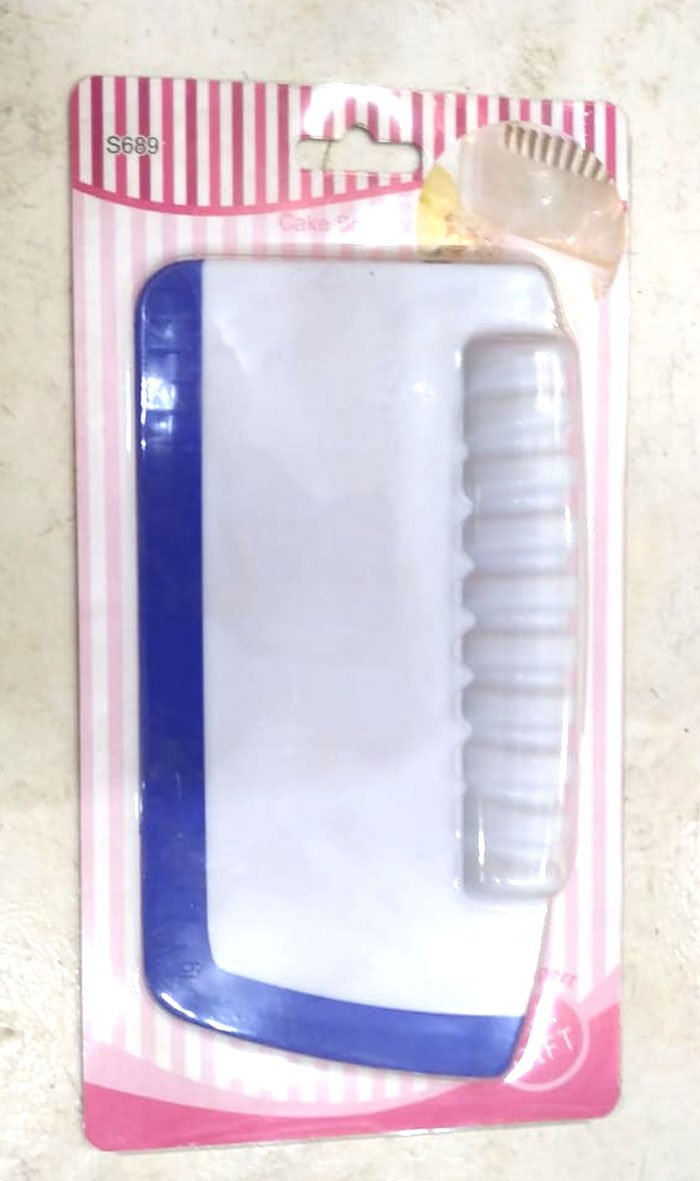 Spatula With Silicon Edge Cake Scraper For Pastry