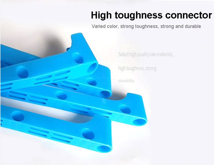 Storage Cabinet Combination 5 Layers Shelving Simple Modern Shelf With Back Cloth