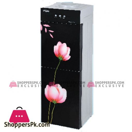 Super Asia Water Dispenser with Refrigerator - (HC-40GD)