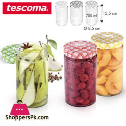 Tescoma Della Casa Preserving Jars 700-ML Set 3 pieces Italy Made - #895116