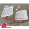 Brilliant 2Pcs 12&Quot; Rectangle Pastry Holder - Br0252