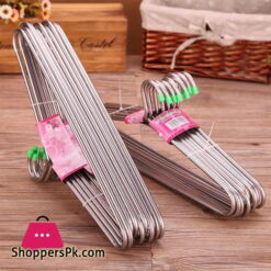 10 Pack Stainless Steel Quality Hangers Pants Hangers Heavy Duty Metal Suit Hanger Coat Hangers