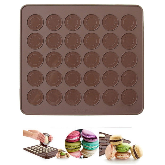 30 Macaron Capacity Silicone Cookie Baking Mat