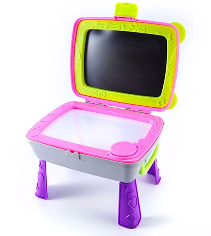 4 In 1 Educational Kids Drawing Board Backpack Toy