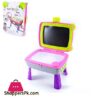 4 In 1 Educational Kids Drawing Board Backpack Toy