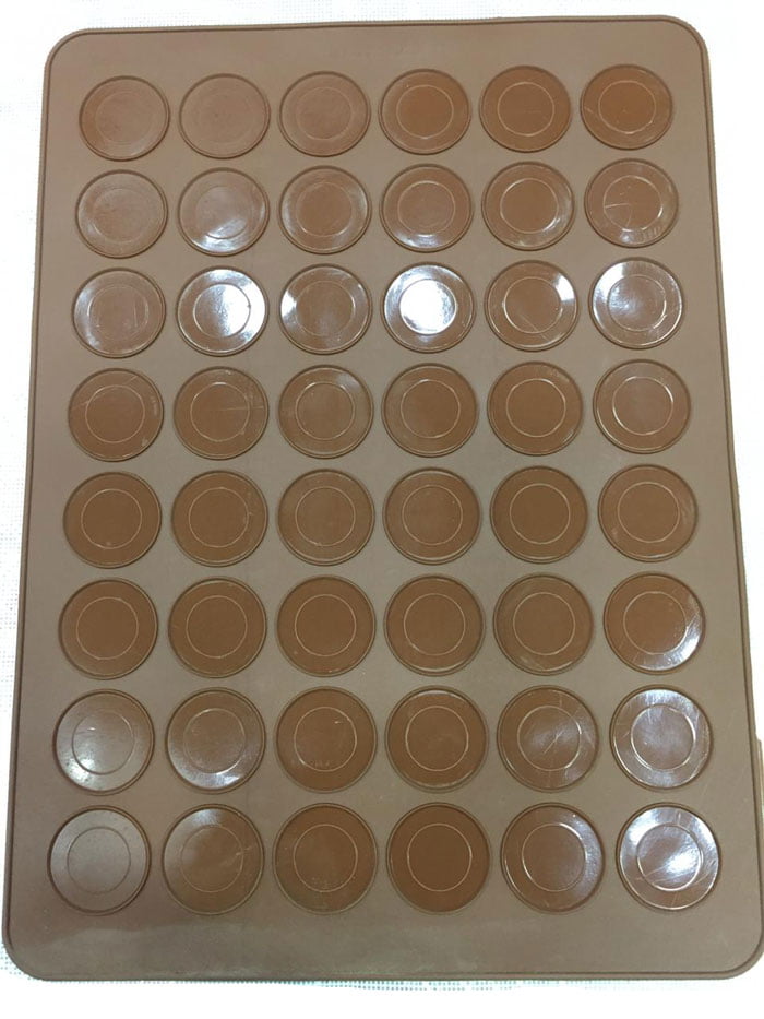48 Macaron Capacity Silicone Cookie Baking Mat