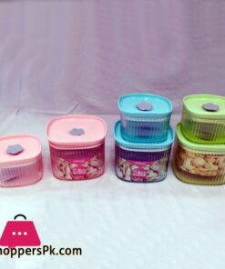 Acrylic Airtight Container 2 Pcs Set