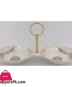 Angela 2 Compartment Serving Dish - BRD183