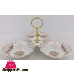 Angela 3 Compartment Serving Dish - BRD184