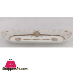 Angela Long Oval Plate - BRD192