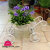 Artifical Flower Metal Cycle Flower Pot 619-2