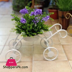 Artifical Flower Metal Cycle Flower Pot 619-2