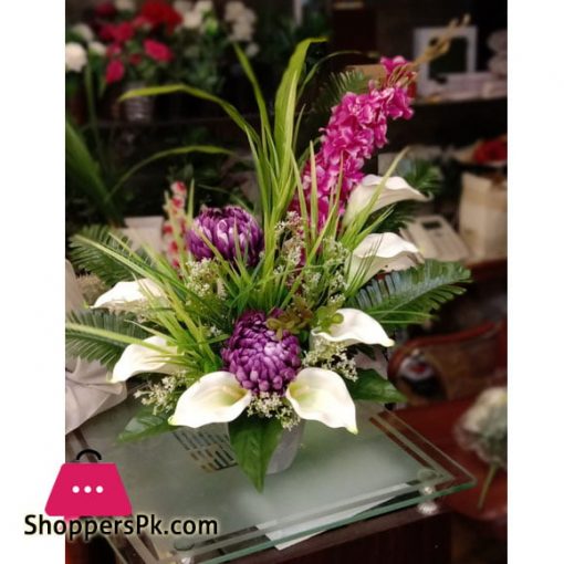 Beautiful Artificial Flower Pot Arrangement 236D5
