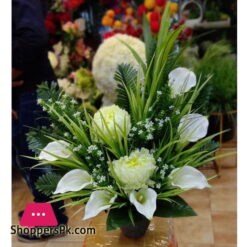 Beautiful Artificial Flower Pot Arrangement 236D6