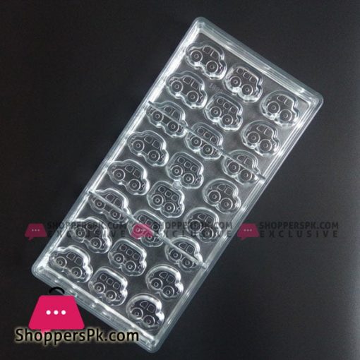 Cute Car Shaped Polycarbonate Chocolate Mold