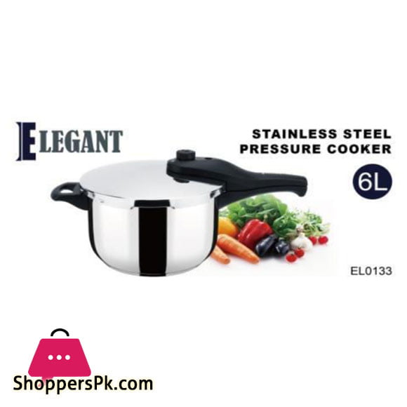 Elegant 6 Liter Ss Cooker - El0133 3 Elegant 6 Liter Ss Cooker - El0133