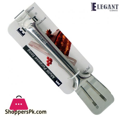 Elegant Stainless Steel Multi-Purpose Tong - EH0024