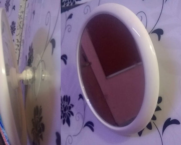 Kinglxs Cosmetic Mirror With Suction Cup