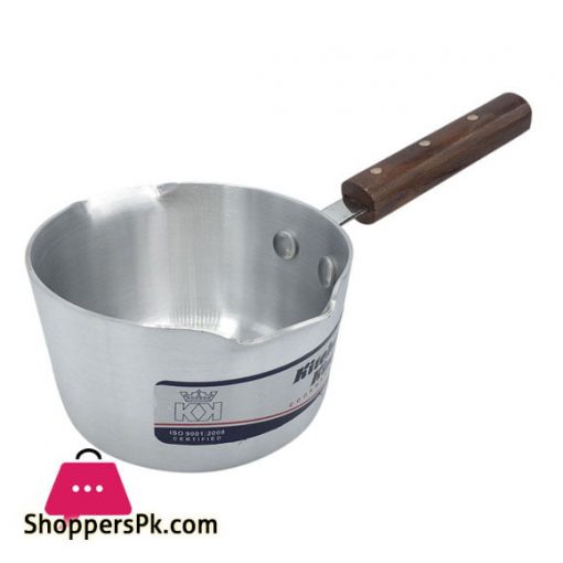 Kitchen King Super Aluminium Milk Pan Tea Pan Saucepan Milk Pot - 8 Inch - 2.9 Liter