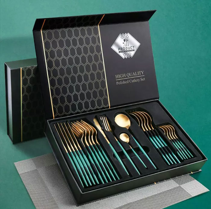 Luxury Portuguese Cutlery Set Of 24 Piece