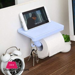 Multi-Function Sticky Tissue Roll, Keys & Mobile Holder Rack