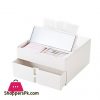 Multi-functional Tissue Box Cosmetic Makeup Organizer Box Desk Accessories Plastic Storage Box Paper Box