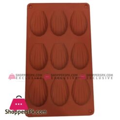 Pretty Shells 9 Pieces Easter Silicone Chocolate Mold