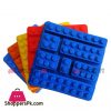 Silicone Lego Brick Style Square Ice Mold Chocolate Mold Cake Jello Mold Building Blocks