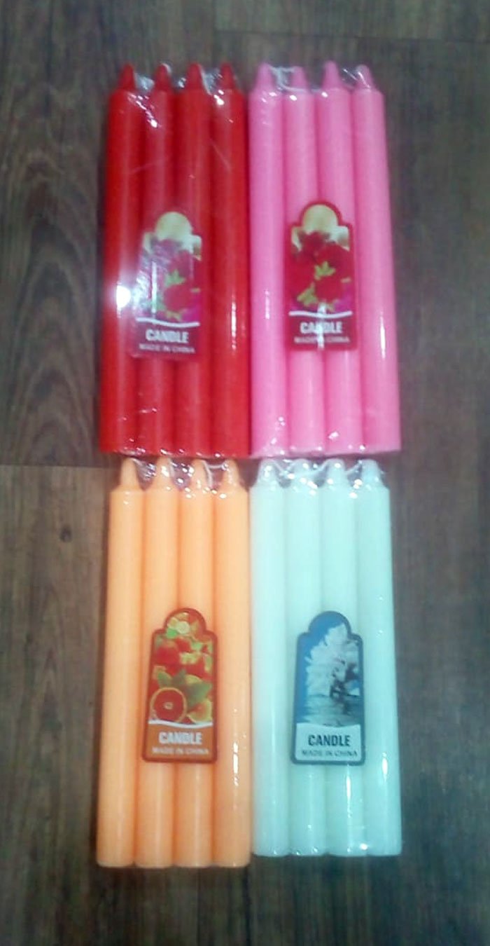 Taper Candle Pack of 4
