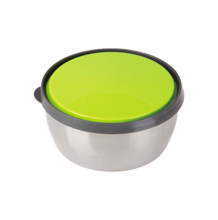 Tedemei Round Stainless Steel Food Container 3 Pcs