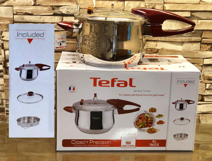 Tefal Clipso Plus Precision Pressure Cooker 6 Liter Made In France
