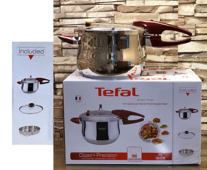 Tefal Clipso Plus Precision Pressure Cooker 7 Liter Made In France 4 Tefal Clipso Plus Precision Pressure Cooker 7 Liter Made In France