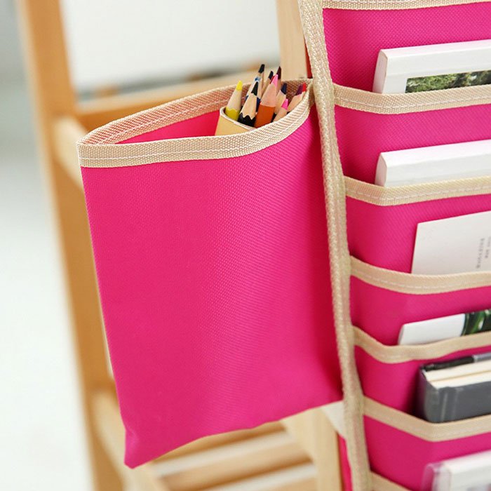 12 Multi-Pocket Adjustable Stationery Organizer, Storage Holder Bag (25X16 Inch)