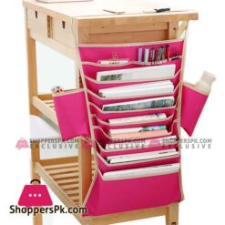 12 Multi-Pocket Adjustable Stationery Organizer, Storage Holder Bag (25x16 inch)