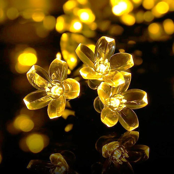 20 Led Flower Fairy String Lights