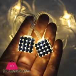 20 LED Metal Square String Lights LED Fairy Lights