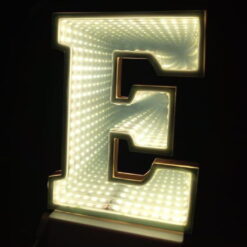 3D Effect Alphabet Latter Led Tunnel Bell Alphabets Decoration Night Light