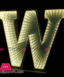 3D Effect Alphabet Latter LED Tunnel Bell Alphabets Decoration Night Light