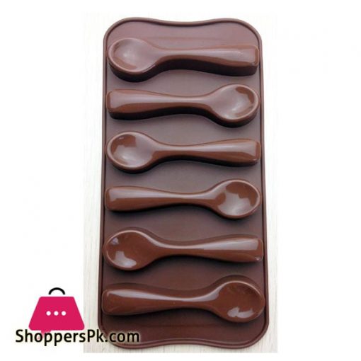 6 Spoon Silicone Chocolate Mold