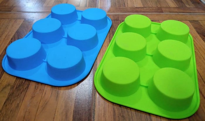 Silicone Muffin Pan 6 Cup